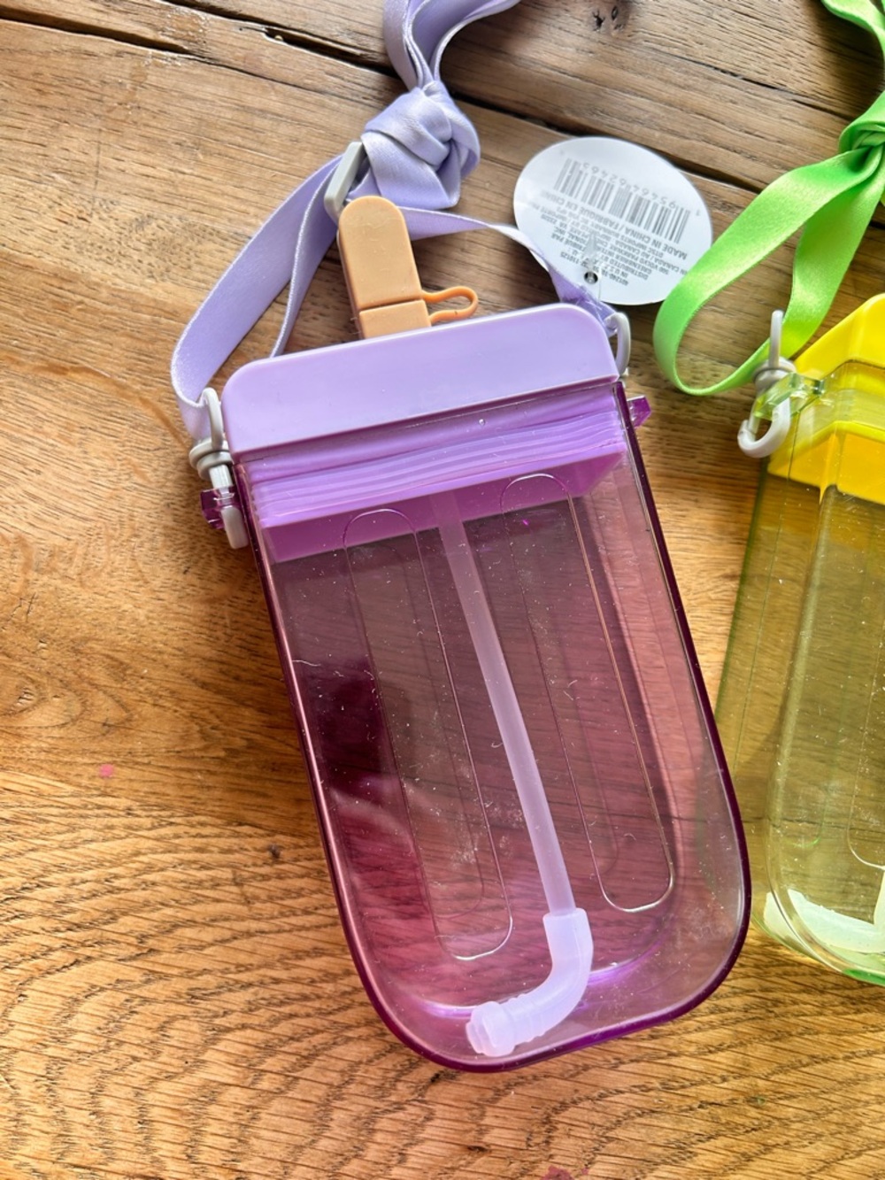 Popsicle water bottle lanyard camp party favor gifts set 3 - Picture 2 of 5